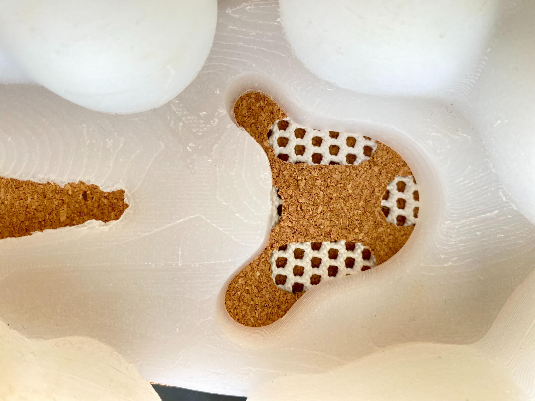 close up - area beneath the sole